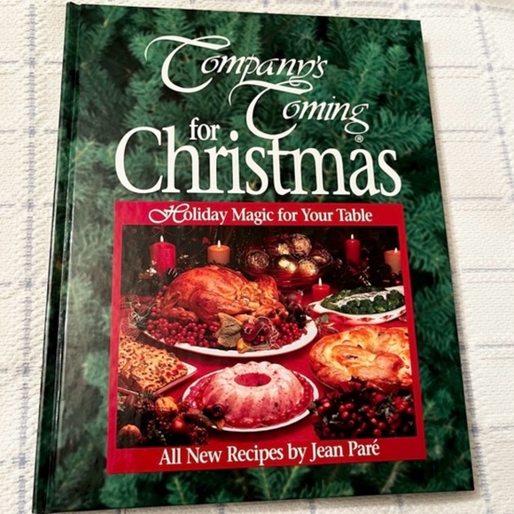 NWT Vintage Cookbook Company's Coming for Christmas Hardcover Jan. 1 1996 - Picture 1 of 3